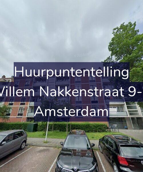 Foto gevel Huurpuntentelling voor Willem Nakkenstraat 9-H, Amsterdam
