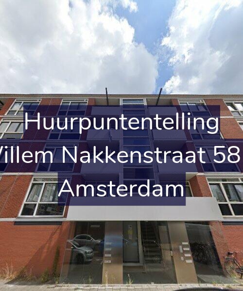 Foto gevel Huurpuntentelling voor Willem Nakkenstraat 58-1, Amsterdam