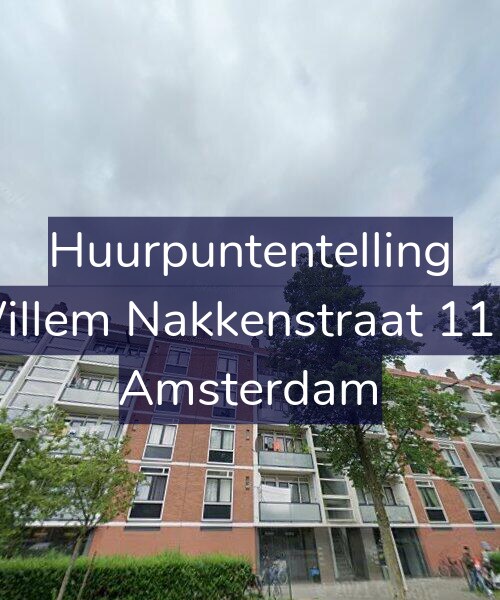 Foto gevel Huurpuntentelling voor Willem Nakkenstraat 11-3, Amsterdam