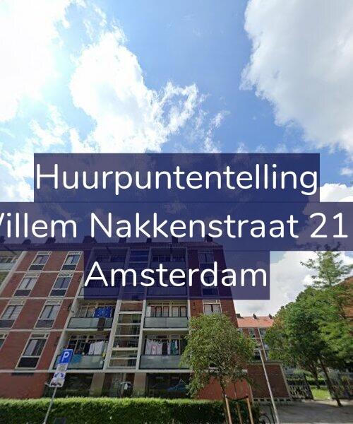 Foto gevel Huurpuntentelling voor Willem Nakkenstraat 21-2, Amsterdam
