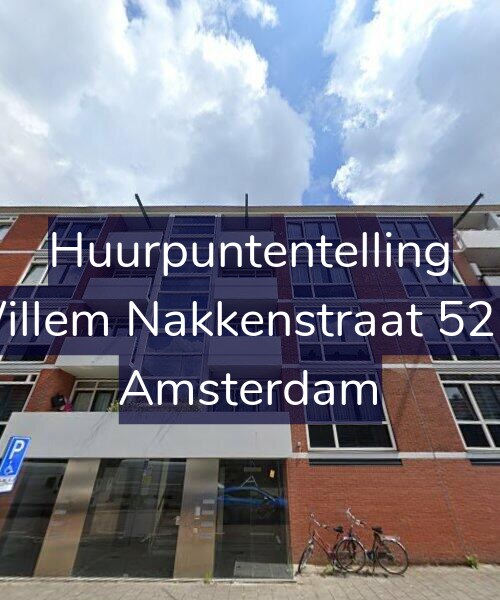 Foto gevel Huurpuntentelling voor Willem Nakkenstraat 52-1, Amsterdam