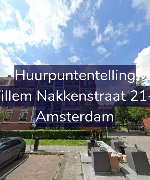 Foto gevel Huurpuntentelling voor Willem Nakkenstraat 21-H, Amsterdam