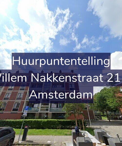 Foto gevel Huurpuntentelling voor Willem Nakkenstraat 21-1, Amsterdam