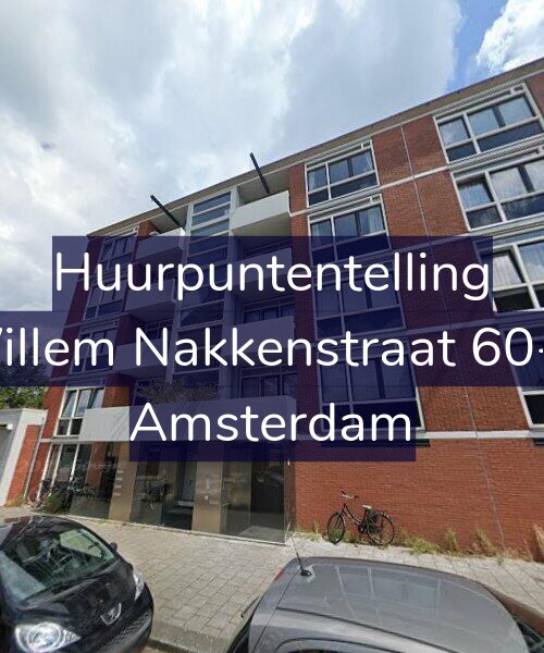 Foto gevel Huurpuntentelling voor Willem Nakkenstraat 60-H, Amsterdam