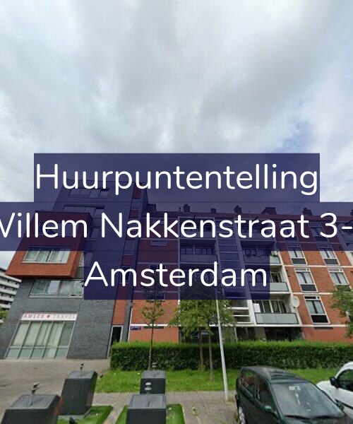 Foto gevel Huurpuntentelling voor Willem Nakkenstraat 3-1, Amsterdam