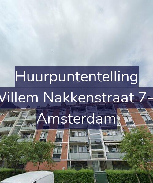 Foto gevel Huurpuntentelling voor Willem Nakkenstraat 7-3, Amsterdam