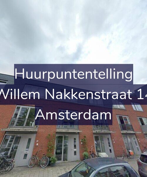 Foto gevel Huurpuntentelling voor Willem Nakkenstraat 14, Amsterdam