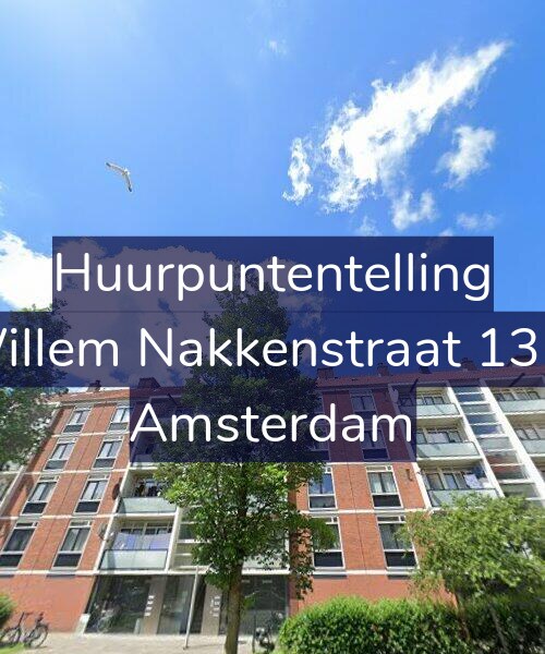 Foto gevel Huurpuntentelling voor Willem Nakkenstraat 13-2, Amsterdam