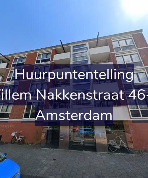 Foto gevel Huurpuntentelling voor Willem Nakkenstraat 46-H, Amsterdam