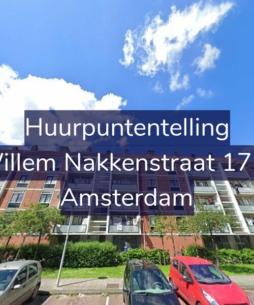 Foto gevel Huurpuntentelling voor Willem Nakkenstraat 17-1, Amsterdam