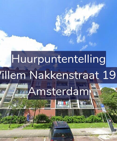 Foto gevel Huurpuntentelling voor Willem Nakkenstraat 19-1, Amsterdam
