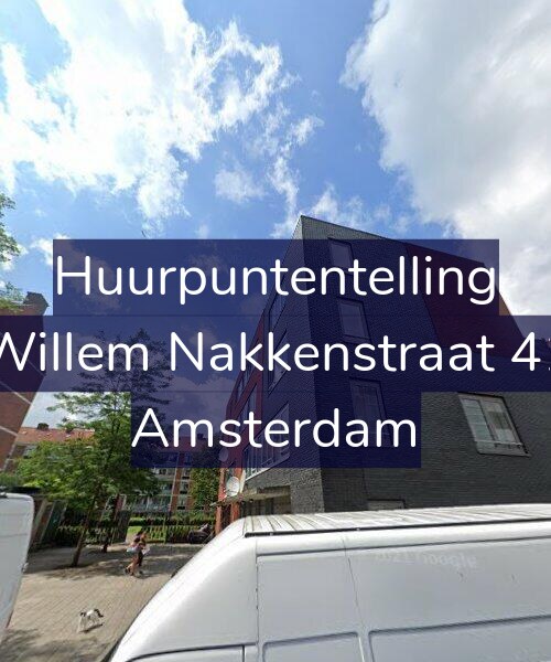 Foto gevel Huurpuntentelling voor Willem Nakkenstraat 41, Amsterdam