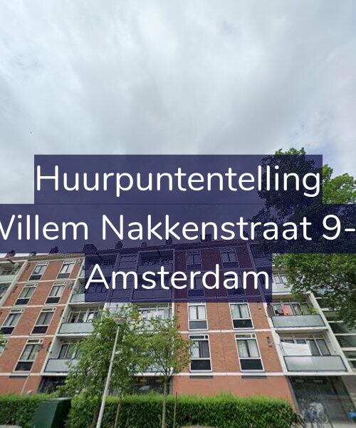 Foto gevel Huurpuntentelling voor Willem Nakkenstraat 9-2, Amsterdam