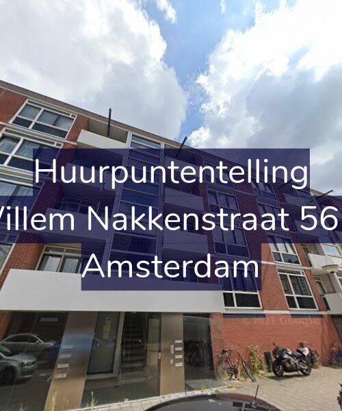 Foto gevel Huurpuntentelling voor Willem Nakkenstraat 56-1, Amsterdam