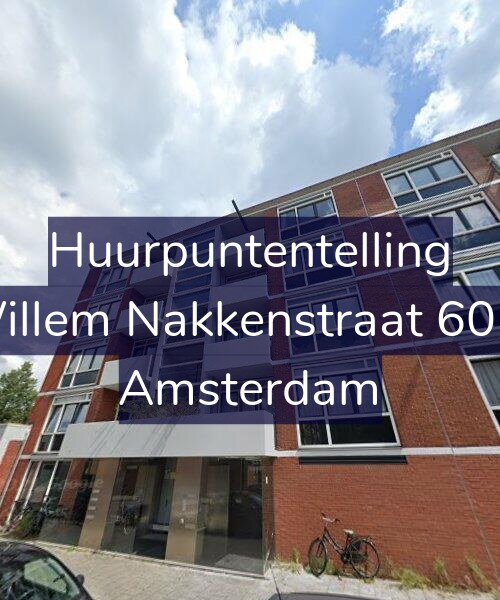 Foto gevel Huurpuntentelling voor Willem Nakkenstraat 60-1, Amsterdam