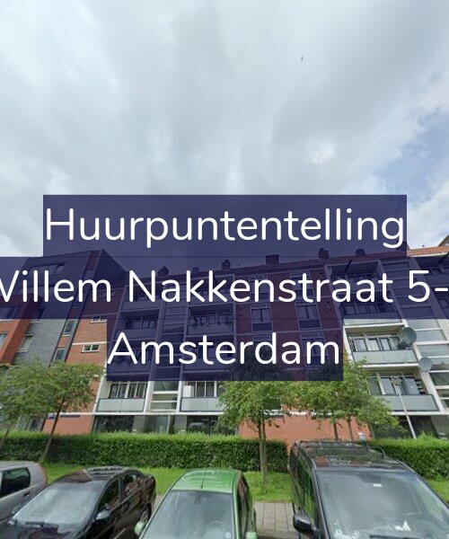 Foto gevel Huurpuntentelling voor Willem Nakkenstraat 5-1, Amsterdam