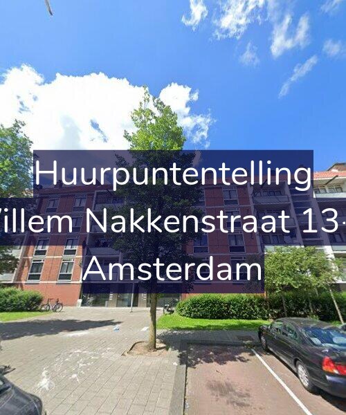 Foto gevel Huurpuntentelling voor Willem Nakkenstraat 13-H, Amsterdam