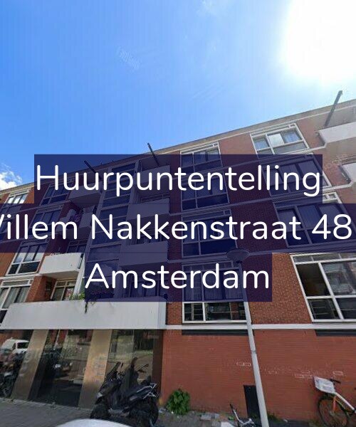 Foto gevel Huurpuntentelling voor Willem Nakkenstraat 48-1, Amsterdam