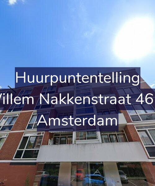 Foto gevel Huurpuntentelling voor Willem Nakkenstraat 46-3, Amsterdam