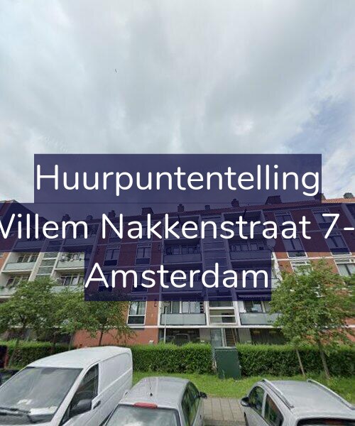 Foto gevel Huurpuntentelling voor Willem Nakkenstraat 7-1, Amsterdam
