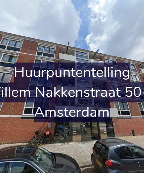 Foto gevel Huurpuntentelling voor Willem Nakkenstraat 50-H, Amsterdam