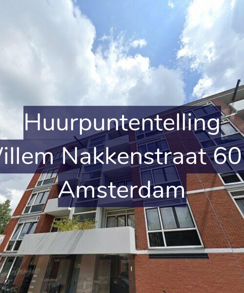 Foto gevel Huurpuntentelling voor Willem Nakkenstraat 60-2, Amsterdam