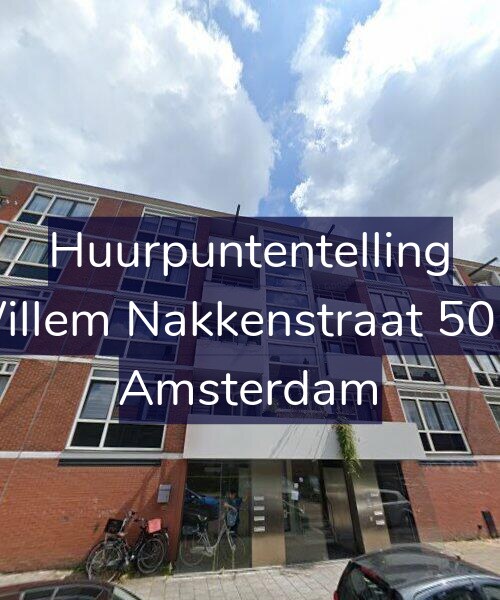 Foto gevel Huurpuntentelling voor Willem Nakkenstraat 50-1, Amsterdam