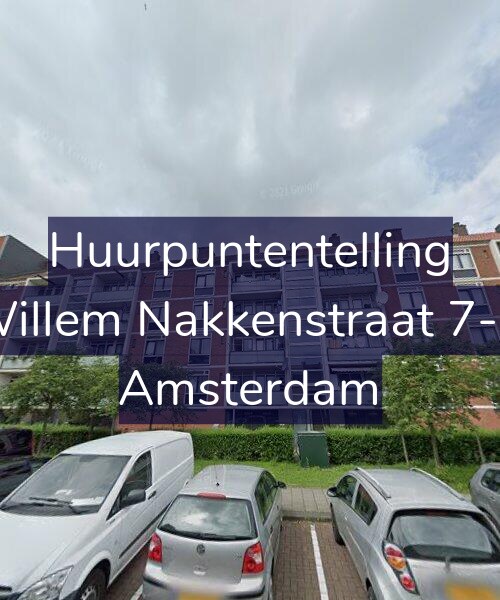 Foto gevel Huurpuntentelling voor Willem Nakkenstraat 7-H, Amsterdam