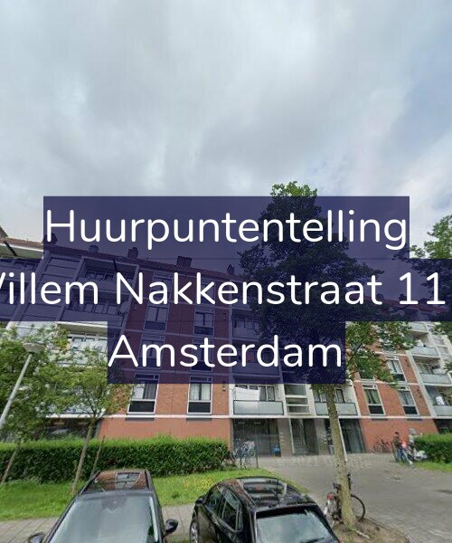 Foto gevel Huurpuntentelling voor Willem Nakkenstraat 11-1, Amsterdam