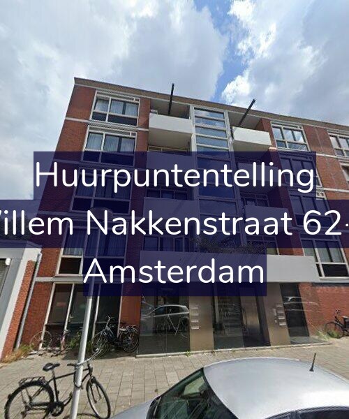 Foto gevel Huurpuntentelling voor Willem Nakkenstraat 62-H, Amsterdam