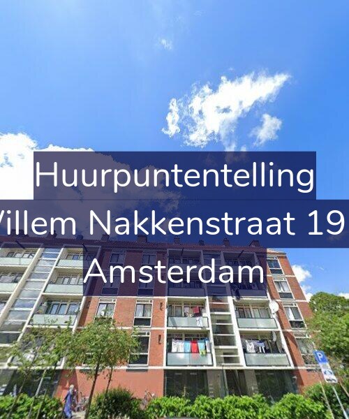 Foto gevel Huurpuntentelling voor Willem Nakkenstraat 19-3, Amsterdam