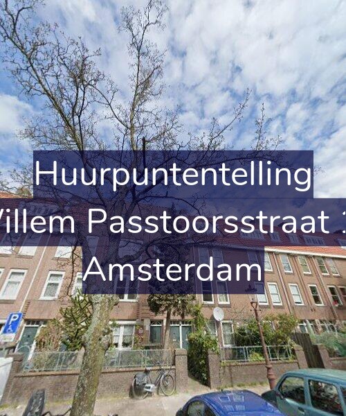 Foto gevel Huurpuntentelling voor Willem Passtoorsstraat 15, Amsterdam