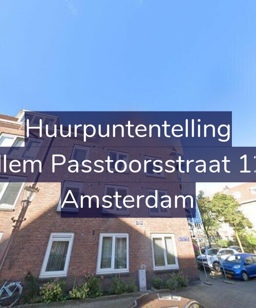 Foto gevel Huurpuntentelling voor Willem Passtoorsstraat 12-1, Amsterdam