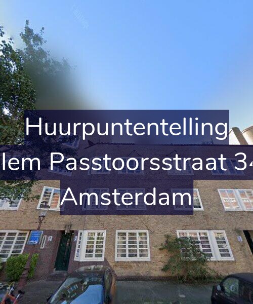 Foto gevel Huurpuntentelling voor Willem Passtoorsstraat 34-B, Amsterdam
