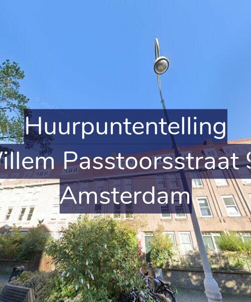 Foto gevel Huurpuntentelling voor Willem Passtoorsstraat 97, Amsterdam