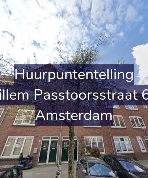 Foto gevel Huurpuntentelling voor Willem Passtoorsstraat 6-2, Amsterdam