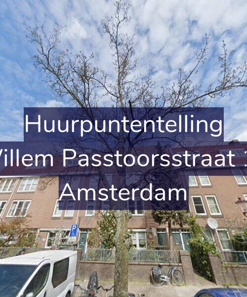 Foto gevel Huurpuntentelling voor Willem Passtoorsstraat 11, Amsterdam