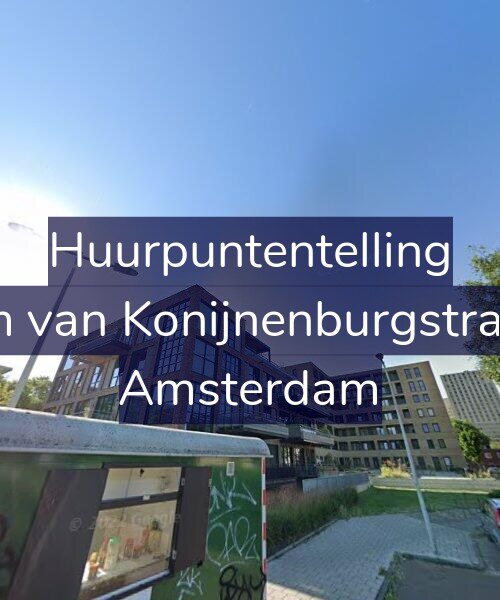 Foto gevel Huurpuntentelling voor Willem van Konijnenburgstraat 7-B, Amsterdam
