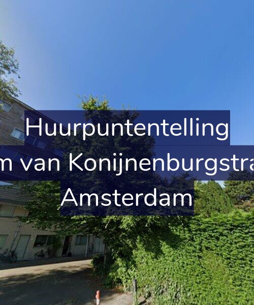 Foto gevel Huurpuntentelling voor Willem van Konijnenburgstraat 33, Amsterdam