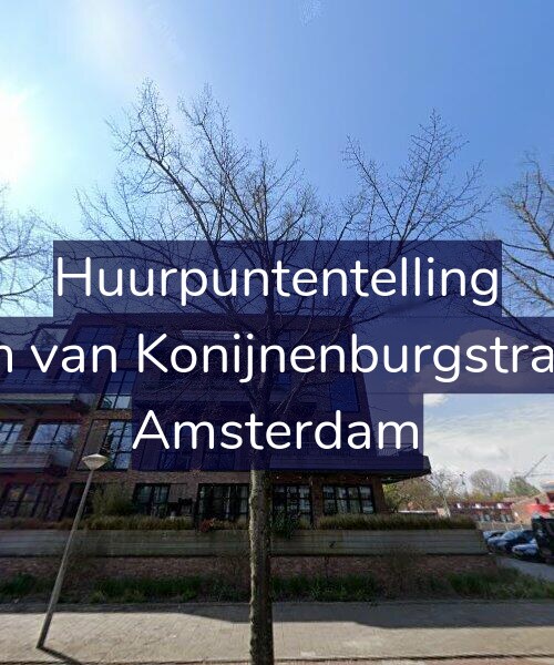 Foto gevel Huurpuntentelling voor Willem van Konijnenburgstraat 3-C, Amsterdam