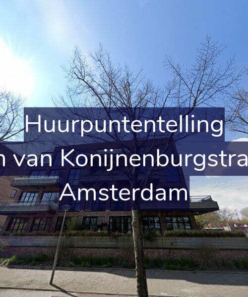 Foto gevel Huurpuntentelling voor Willem van Konijnenburgstraat 7-A, Amsterdam