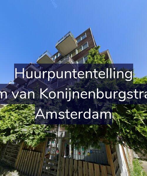 Foto gevel Huurpuntentelling voor Willem van Konijnenburgstraat 23, Amsterdam