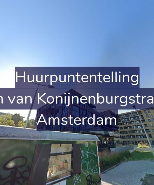 Foto gevel Huurpuntentelling voor Willem van Konijnenburgstraat 1-D, Amsterdam
