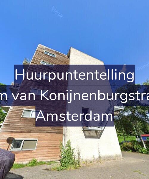 Foto gevel Huurpuntentelling voor Willem van Konijnenburgstraat 21, Amsterdam