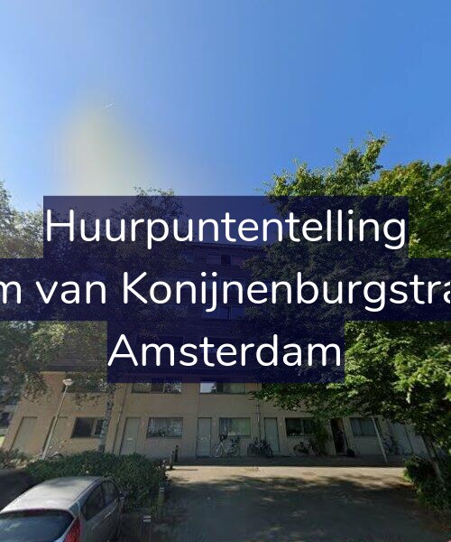 Foto gevel Huurpuntentelling voor Willem van Konijnenburgstraat 25, Amsterdam