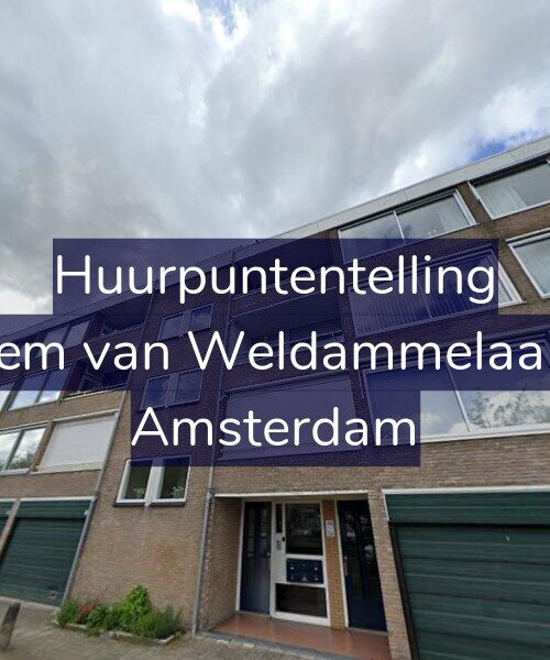 Foto gevel Huurpuntentelling voor Willem van Weldammelaan 46, Amsterdam