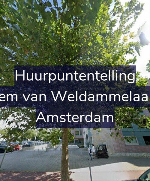 Foto gevel Huurpuntentelling voor Willem van Weldammelaan 79, Amsterdam