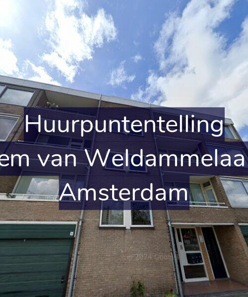 Foto gevel Huurpuntentelling voor Willem van Weldammelaan 22, Amsterdam
