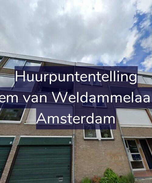Foto gevel Huurpuntentelling voor Willem van Weldammelaan 54, Amsterdam
