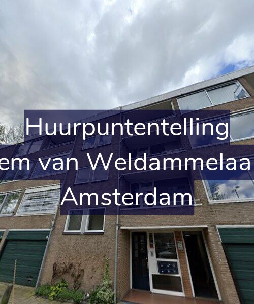 Foto gevel Huurpuntentelling voor Willem van Weldammelaan 80, Amsterdam
